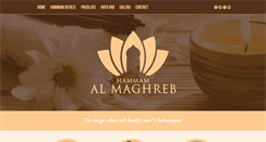 Desktop Screenshot of hammam-almaghreb.be